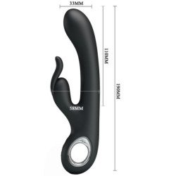 AMOR PRECIOSO - VIBRADOR CARINA PARA CLÍTORIS Y ESTIMULADOR DEL PUNTO G