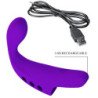 PRETTY LOVE - VIBRADOR DE DEDO RECARGABLE GORGON PÚRPURA