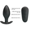 PRETTY LOVE - REGINA ANAL TAPON VIBRADOR RECARGABLE NEGRO