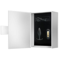 PRETTY LOVE - REGINA ANAL TAPON VIBRADOR RECARGABLE NEGRO