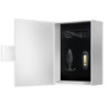 PRETTY LOVE - REGINA ANAL TAPON VIBRADOR RECARGABLE NEGRO