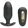 PRETTY LOVE - VIBRADOR ANAL RECARGABLE KELLY PLUG NEGRO