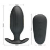 PRETTY LOVE - VIBRADOR ANAL RECARGABLE KELLY PLUG NEGRO