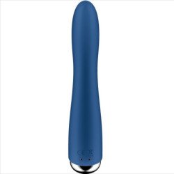 SATISFACTOR - VIBRADOR GIRATORIO AZUL PARA EL PUNTO G