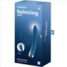 SATISFACTOR - VIBRADOR GIRATORIO AZUL PARA EL PUNTO G