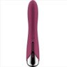 SATISFACTOR - VIBRADOR ROTATORIO DE PUNTO G CON GIRO 1, ROJO