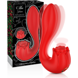 MIA - ESTIMULADOR SELENA VIBRATORIO + GOLPEO ROJO