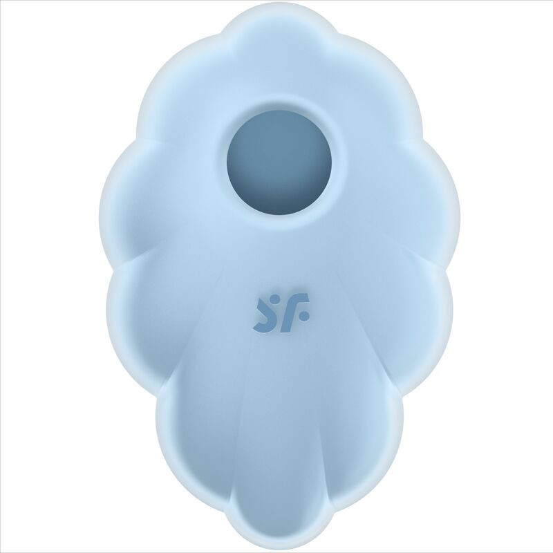 SATISFYER - CLOUD DANCER VIBRADOR DE PULSO DE AIRE AZUL