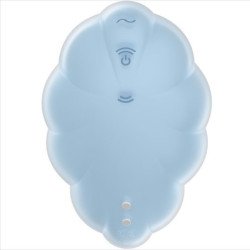 SATISFACTOR - CLOUD DANCER VIBRADOR DE PULSO DE AIRE AZUL