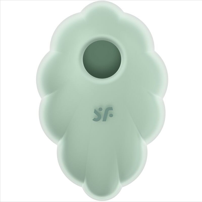 SATISFACTOR - CLOUD DANCER VIBRADOR DE PULSO DE AIRE VERDE