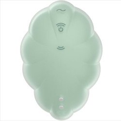 SATISFACTOR - CLOUD DANCER VIBRADOR DE PULSO DE AIRE VERDE