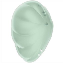 SATISFACTOR - CLOUD DANCER VIBRADOR DE PULSO DE AIRE VERDE