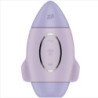 SATISFACTOR - VIBRADOR DE DOBLE IMPULSO PEQUEÑO LILA DE CONTROL DE MISIÓN