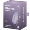 SATISFACTOR - VIBRADOR DE DOBLE IMPULSO PEQUEÑO LILA DE CONTROL DE MISIÓN