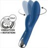 SATISFACTOR - CONEJO GIRATORIO 1 ESTIMULACIÓN DEL CLÍTORIS Y DEL PUNTO G AZUL