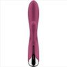 SATISFYER - SPINNING RABBIT 1 ESTIMULACION CLITORIS Y PUNTO G ROJO