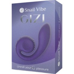 SNAIL VIBE - GIZI ESTIMULADOR DOBLE MORADO