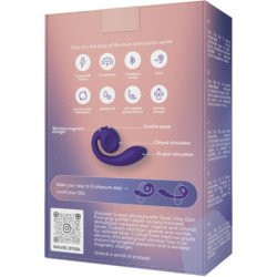 SNAIL VIBE - GIZI ESTIMULADOR DOBLE MORADO
