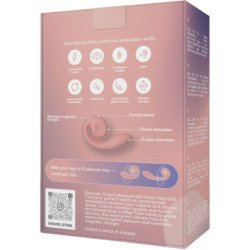 SNAIL VIBE - GIZI ESTIMULADOR DOBLE ROSA