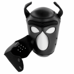 DARKEST - MÁSCARA DE NEOPRENO PARA PERROS CON BOZAL DESMONTABLE L