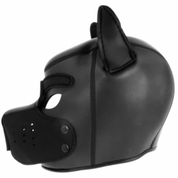 DARKEST - MÁSCARA DE NEOPRENO PARA PERROS CON BOZAL DESMONTABLE M