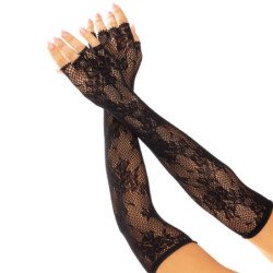 GUANTES SIN DEDOS NEGROS...