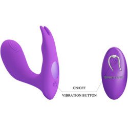 PRETTY LOVE - IDABELLE VIBRACIÓN Y PULSACIÓN CONTROL REMOTO VIOLET