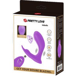 PRETTY LOVE - IDABELLE VIBRACIÓN Y PULSACIÓN CONTROL REMOTO VIOLET