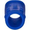 CALEXOTICS - Funda para pene con cuentas Admiral, silicona líquida azul