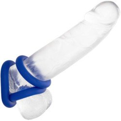 CALEXOTICS - CONJUNTO DE ANILLOS PARA EL PENE ADMIRAL AZUL
