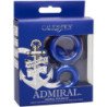 CALEXOTICS - CONJUNTO DE ANILLOS PARA EL PENE ADMIRAL AZUL