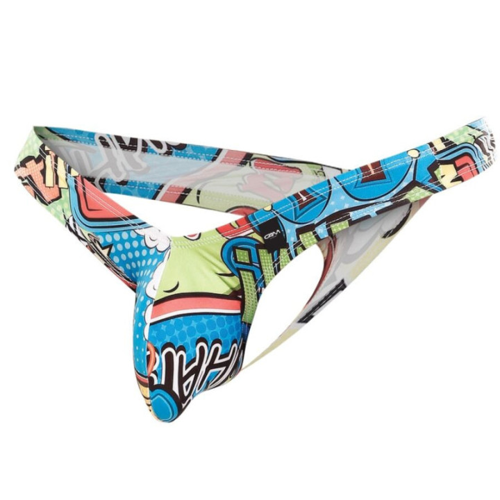 CUT4MEN - TANGA CON PUSH UP CARTOON L