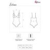 LIVCO CORSETTI FASHION - SILOMIN LC 1401 BODY + BATA NEGRA TALLA ÚNICA