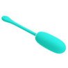 PRETTY LOVE - HUEVO VIBRATORIO RECARGABLE IMPERMEABLE JULIUS VERDE AGUA