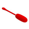 PRETTY LOVE - HUEVO VIBRADOR RECARGABLE E IMPERMEABLE JULIUS ROJO