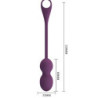 PRETTY LOVE - ELVIRA BOLA DE KEGEL CON CONTROL REMOTO MEDIANTE APP MORADO