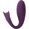 PRETTY LOVE - APLICACIÓN DE VIBRADOR JAYLEEN CON CONTROL REMOTO MORADO