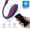 PRETTY LOVE - VIBRADOR CATALINA CON CONTROL REMOTO Y APLICACIÓN MORADO