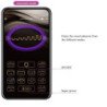 PRETTY LOVE - VIBRADOR CATALINA CON CONTROL REMOTO Y APLICACIÓN MORADO