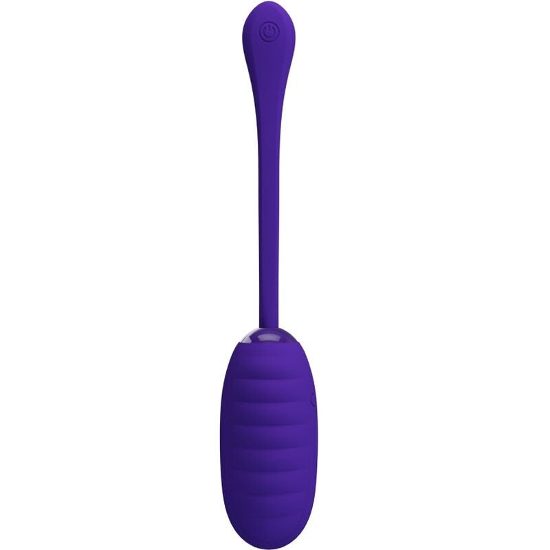 PRETTY LOVE - HUEVO VIBRATORIO RECARGABLE KIRK MORADO