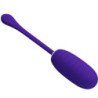 PRETTY LOVE - HUEVO VIBRATORIO RECARGABLE KIRK MORADO
