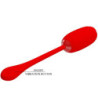 PRETTY LOVE - HUEVO VIBRATORIO RECARGABLE KIRK ROJO