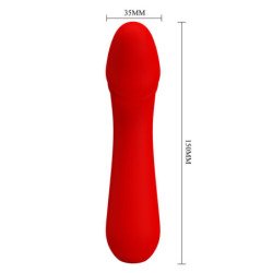 AMOR PRECIOSO - VIBRADOR RECARGABLE CETUS ROJO