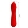 AMOR PRECIOSO - VIBRADOR RECARGABLE CETUS ROJO