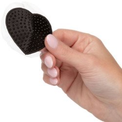 CALEXOTICS - PROTECTORES DE PEZONES CON FORMA DE CORAZÓN Y DISEÑO DE JOYAS RADIANCE