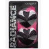CALEXOTICS - PROTECTORES DE PEZONES CON FORMA DE CORAZÓN Y DISEÑO DE JOYAS RADIANCE
