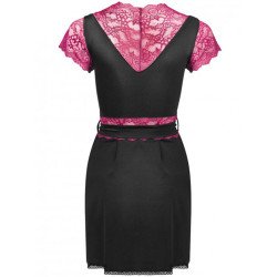LIVCO CORSETTI FASHION - KUMIKO LC 90428 BATA + BRAGUITA NEGRA S/M