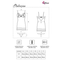 LIVCO CORSETTI FASHION - MAKREZIAN LC 90545 CAMISA + BRAGUITA NEGRA