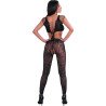 LIVCO CORSETTI FASHION - BODYSTOCKING TUBIANA NEGRO TALLA ÚNICA