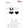 LIVCO CORSETTI FASHION - DREZNA LC 90733 SUJETADOR + BRAGUITA NEGRO
